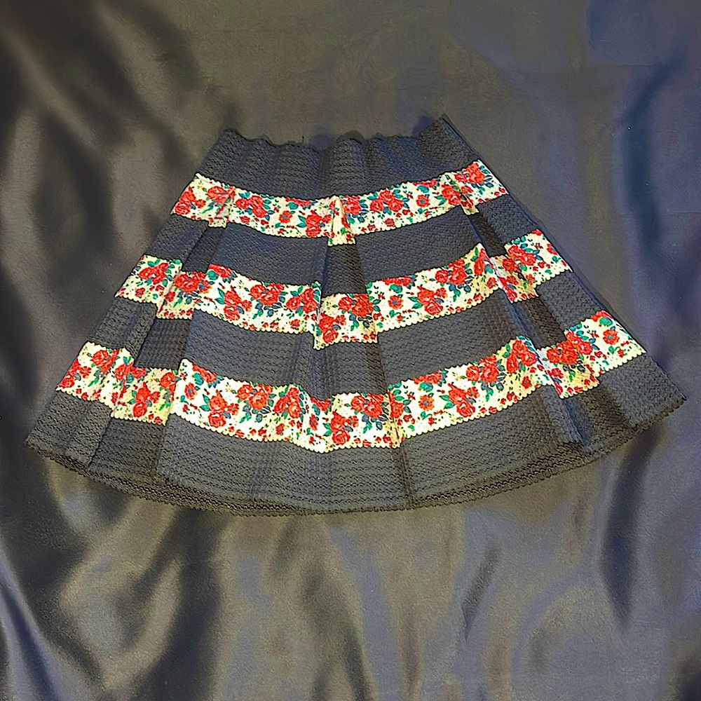 Skater Floral Skirt